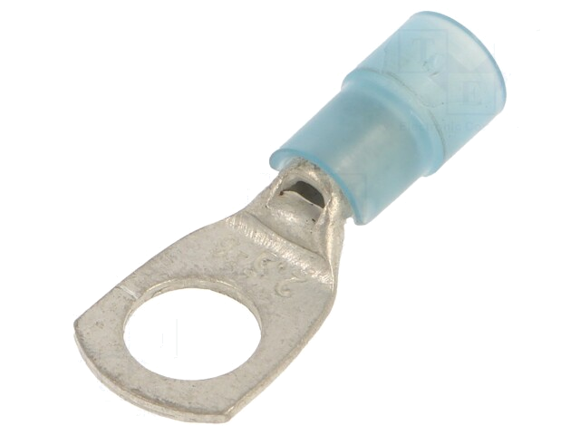 Uiteinde: buis; M6; Ø: 6,3mm; 1,5÷2,5mm2; klemmen; voor draad; blauw Uiteinde: buis; M6; Ø: 6,3mm; 1,5÷2,5mm2; klemmen; voor draad; blauw